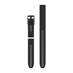 Silikonowy pasek Garmin QuickFit 26 mm (Zestaw nurkowy - 3 sztuki) - czarny [010-12907-00]