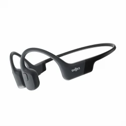 Shokz OpenRun Black (czarne) (Wersja USB-C) - bezprzewodowe słuchawki kostne