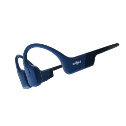 Shokz OpenRun Blue (niebieskie)  (Wersja USB-C) - bezprzewodowe słuchawki kostne