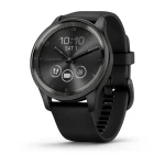 Garmin Vivomove Trend - Niebieskoszara ramka z czarną kopertą [010-02665-00]