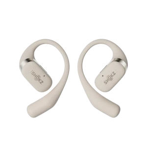 Shokz OpenFit Beige (beżowe) - bezprzewodowe słuchawki DirectPitch