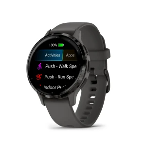 Garmin Venu 3s Ciemnoszara ramka z paskiem w kolorze Pebble Grey [010-02785-00]