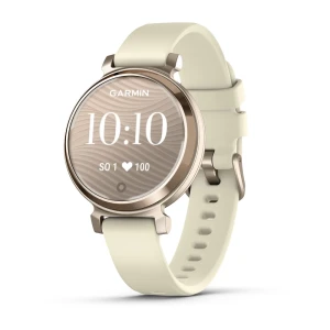 Garmin Lily 2 Cream Gold z paskiem silikonowym w kolorze Coconut [010-02839-70]