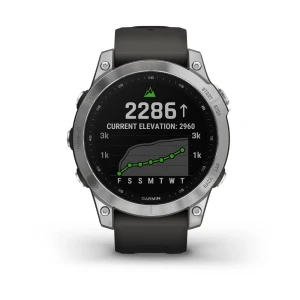 Garmin Fenix 7  srebrny z grafitowym paskiem [010-02540-01]