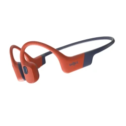 Shokz OpenSwim PRO (Czerwone) - bezprzewodowe słuchawki kostne z Bluetooth i MP3