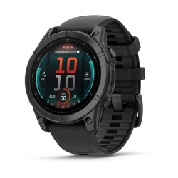 Garmin Fenix E - 47mm - Slate grey z czarnym silikonowym paskiem [010-03025-01]