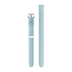 Silikonowy pasek Garmin QuickFit 22 mm (Zestaw nurkowy - 3 sztuki) - kolor lazurowy [010-13357-00]