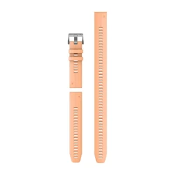 Silikonowy pasek Garmin QuickFit 22 mm (Zestaw nurkowy - 3 sztuki) - Perłoworóżowy  [010-13403-00]