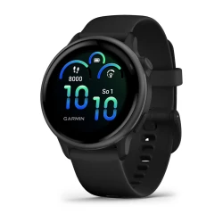 Garmin Vivoactive 6 - Slate z paskiem w kolorze Black [010-02985-00]