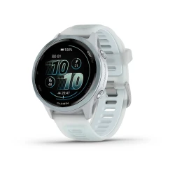 Garmin Forerunner 570 -  42mm - Aluminiowy w kolorze Cloud Blue z półprzezroczystym paskiem w kolorze Whitestone/Cloud Blue [010-02970-01]