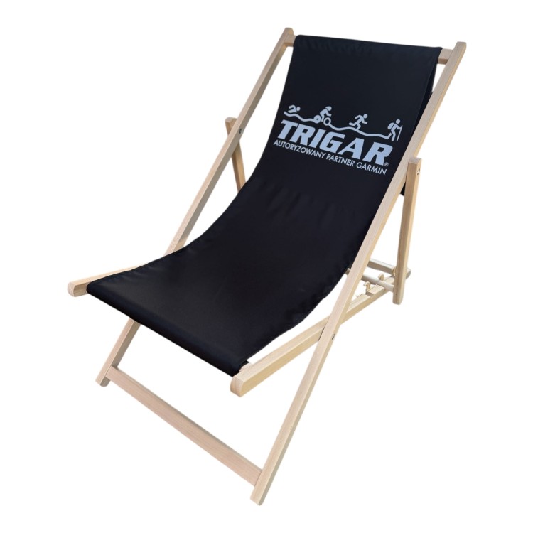 Leżak rozkładany z logotypem TRIGAR