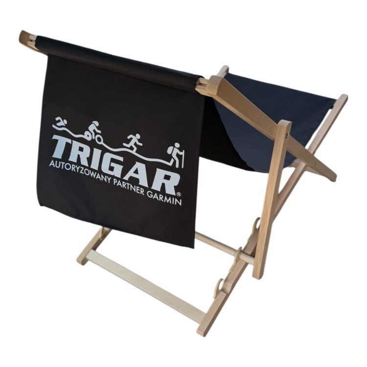 Leżak rozkładany z logotypem TRIGAR