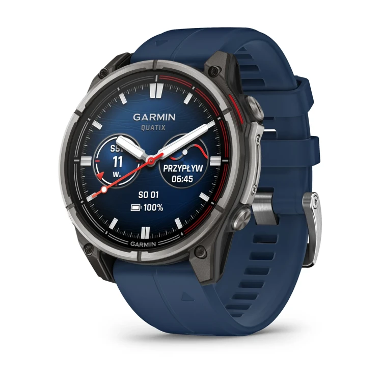 Garmin Quatix 8 47mm smartwatch dla żeglarzy
