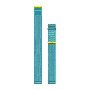 Materiałowy pasek ComfortFit Garmin 22mm - w kolorze Amp yellow/Turquoise [010-14400-07]