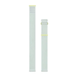 Materiałowy pasek ComfortFit Garmin 20mm - w kolorze Citron/Cloud blue [010-14400-03]