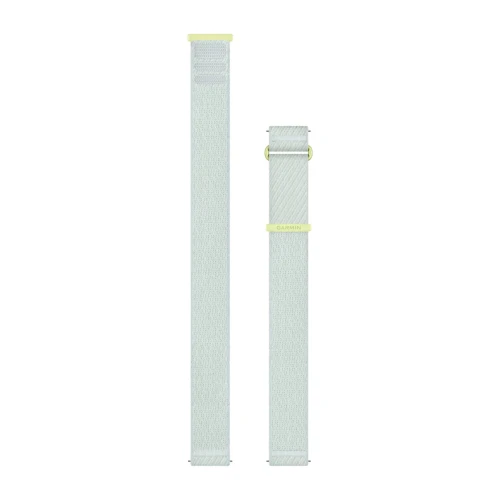 Lekki, materiałowy pasek ComfortFit  w rozmiarze 20mm z mechanizmem szybkiej zmiany.
