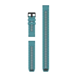 Silikonowy pasek Garmin QuickFit 26 mm (Zestaw nurkowy - 3 sztuki) - kolor Turquoise [010-14412-02]