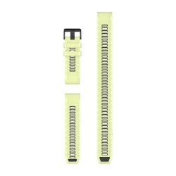 Silikonowy pasek Garmin QuickFit 26 mm (Zestaw nurkowy - 3 sztuki) - kolor Citron [010-14411-02]