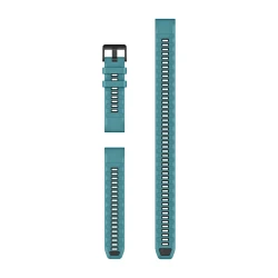 Silikonowy pasek Garmin QuickFit 22 mm (Zestaw nurkowy - 3 sztuki) - kolor Turquoise [010-14412-01]
