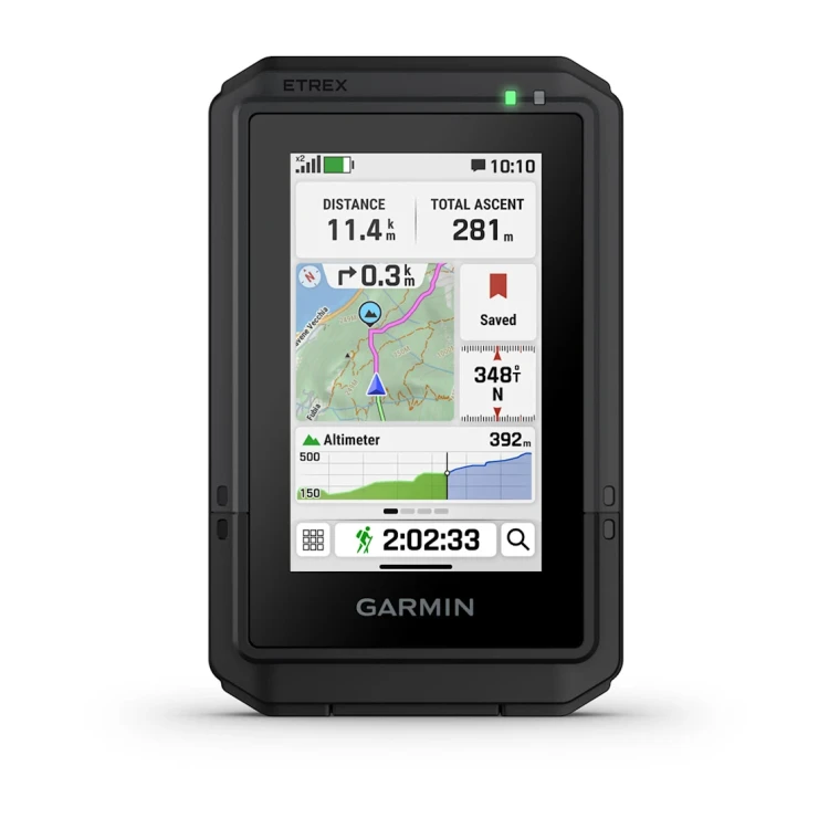 Ręczna nawigacja GPS z fabrycznie wgranymi mapami.