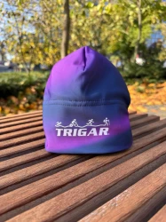 Czapka treningowa TRIGAR – idealna na jesień i zimę - fioletowa