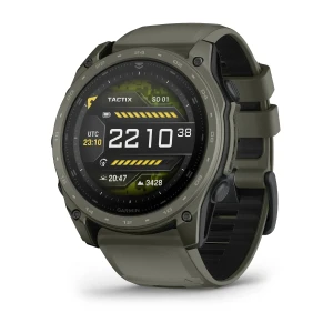 Garmin Tactix 8 51mm AMOLED z powłoką Cerakote® w kolorze Olive Drab i kalkulatorem balistycznym Applied Ballistics Ultralight [010-04553-11]
