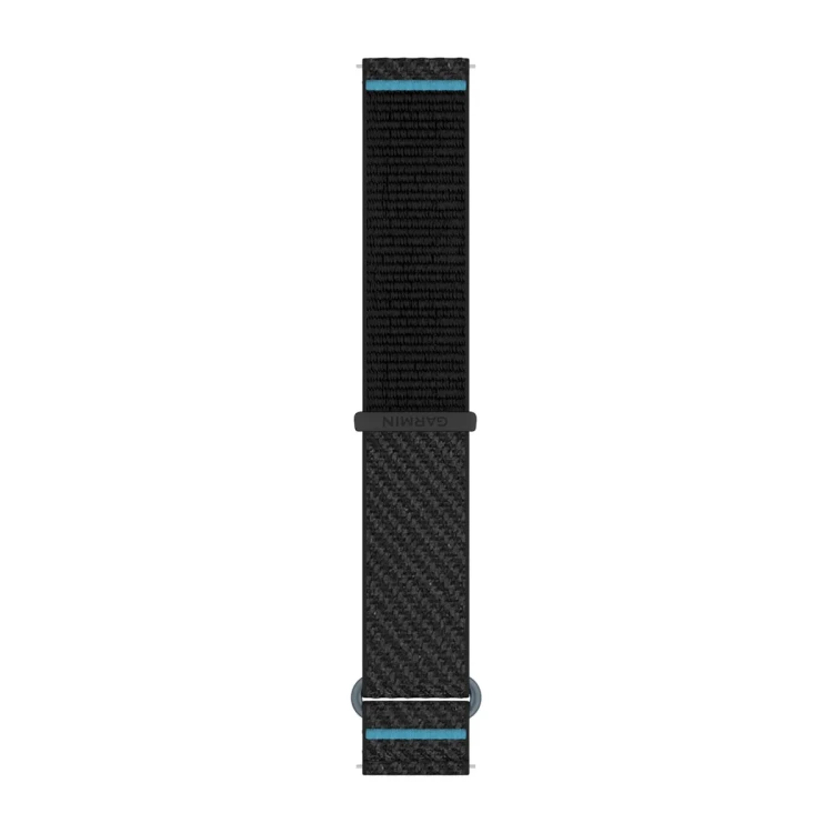 Lekki, materiałowy pasek ComfortFit w rozmiarze 20mm z mechanizmem szybkiej zmiany.