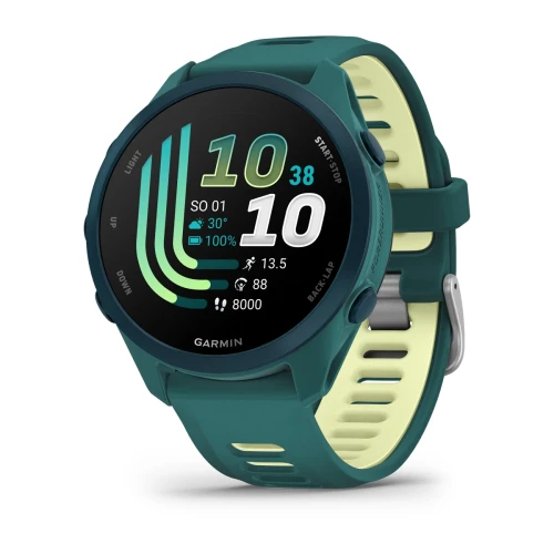 Garmin Forerunner 170 Music to prosty w obsłudze smartwatch GPS do biegania z wbudowanymi płatnościami Garmin Pay i odtwarzaczem muzyki.