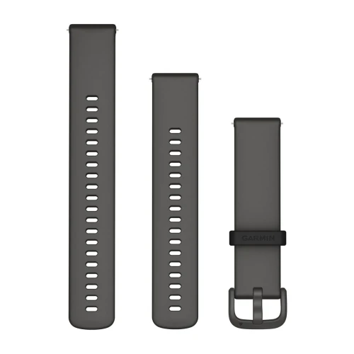 Silikonowy pasek  w rozmiarze 20mm z systemem mocowania Quick Release.