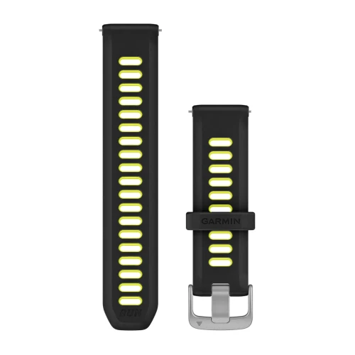 Silikonowy pasek  w rozmiarze 20mm z systemem mocowania Quick Release.