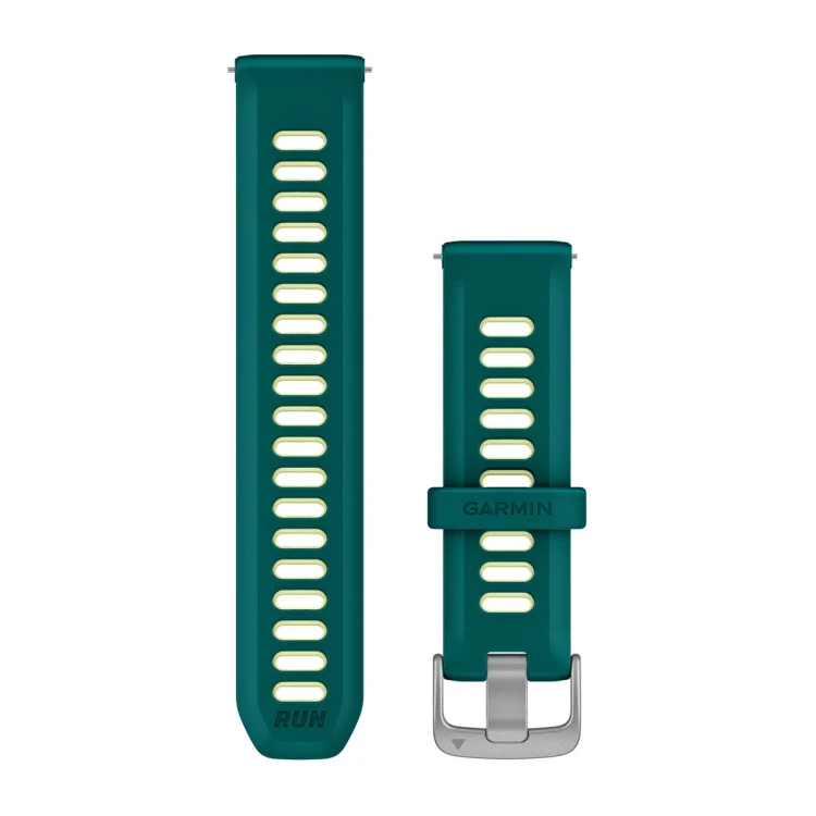 Silikonowy pasek  w rozmiarze 20mm z systemem mocowania Quick Release.