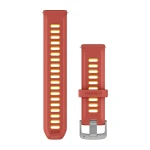 Silikonowy pasek  w rozmiarze 20mm z systemem mocowania Quick Release.