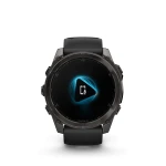 Fenix8_51_HR_CarbonGray_Black_Front_0014_fenix8_voice_assistant_still.webp