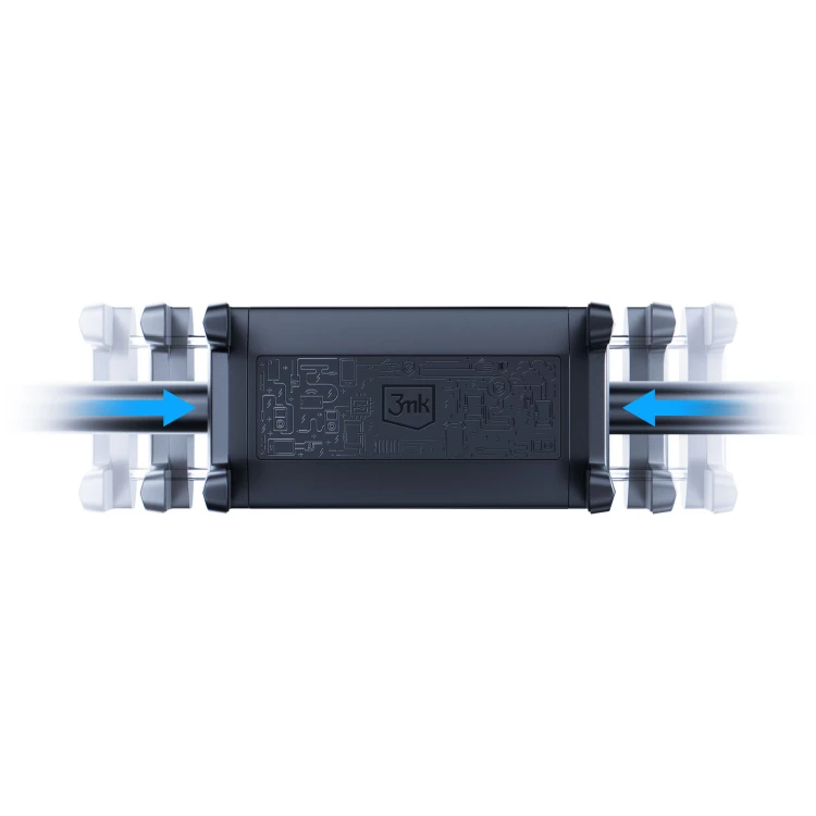 Uchwyt samochodowy na telefon i tablet 3mk Double Headrest Holder