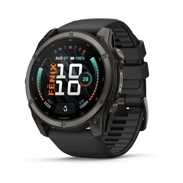 Multisportowy smartwatch GPS premium dla sportowców i poszukiwaczy przygód. Oferuje zaawansowane monitorowanie wytrzymałości i staminy oraz płynne, intuicyjne mapy z dynamicznym wyznaczaniem tras.