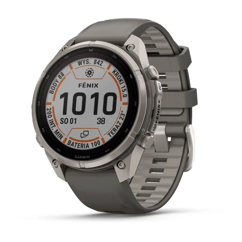 Multisportowy smartwatch GPS premium stworzony dla sportowców i poszukiwaczy przygód o mniejszych nadgarstkach. Oferuje zaawansowane monitorowanie wytrzymałości i staminy oraz płynne, intuicyjne mapy z precyzyjnym wyznaczaniem tras.