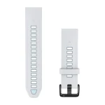 Silikonowy pasek z zapięciem o szerokości 20 mm i szybkim systemem mocowania Garmin QuickFit.