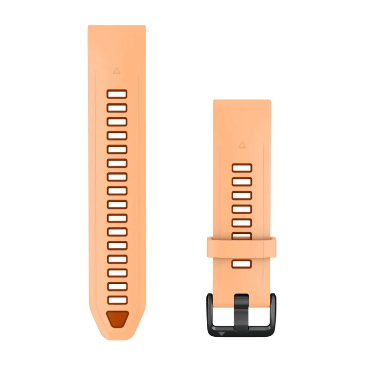 Silikonowy pasek z zapięciem o szerokości 20 mm i szybkim systemem mocowania Garmin QuickFit.