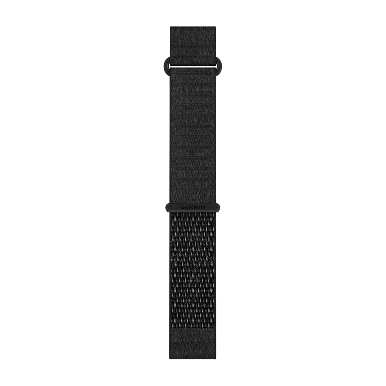 Materiałowy pasek ComfortFit o szerokości 20 mm i szybkim systemem mocowania Garmin QuickFit.