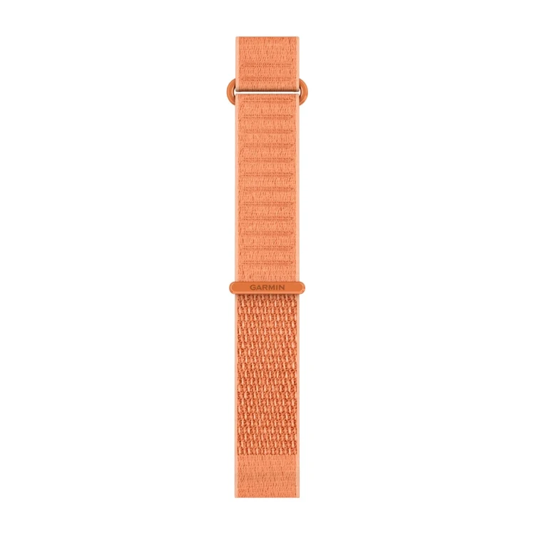 Materiałowy pasek ComfortFit o szerokości 20 mm i szybkim systemem mocowania Garmin QuickFit.