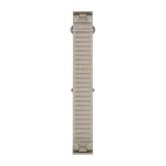 Materiałowy pasek ComfortFit o szerokości 20 mm i szybkim systemem mocowania Garmin QuickFit.