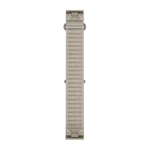 Materiałowy pasek ComfortFit o szerokości 20 mm i szybkim systemem mocowania Garmin QuickFit.