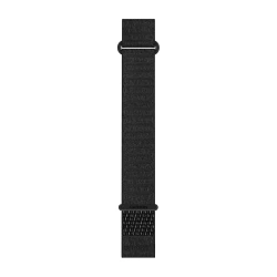 Materiałowy pasek ComfortFit Garmin QuickFit 20 mm (Długi) - Czarny [010-14506-14]