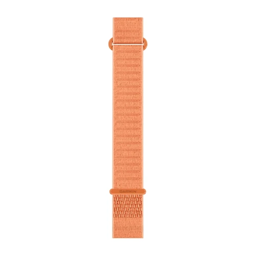 Materiałowy pasek ComfortFit o szerokości 20 mm i szybkim systemem mocowania Garmin QuickFit.