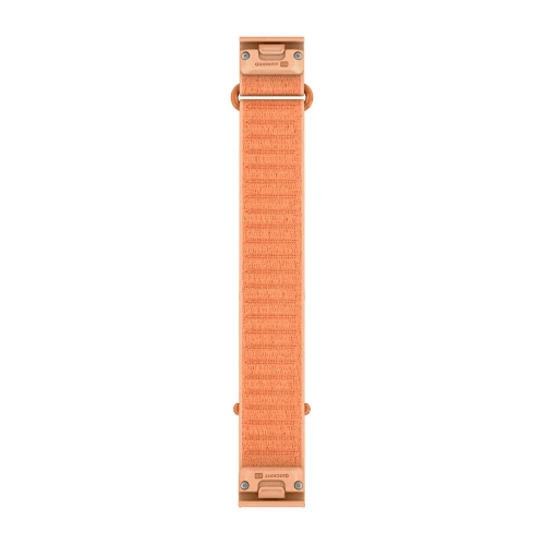 Materiałowy pasek ComfortFit o szerokości 20 mm i szybkim systemem mocowania Garmin QuickFit.