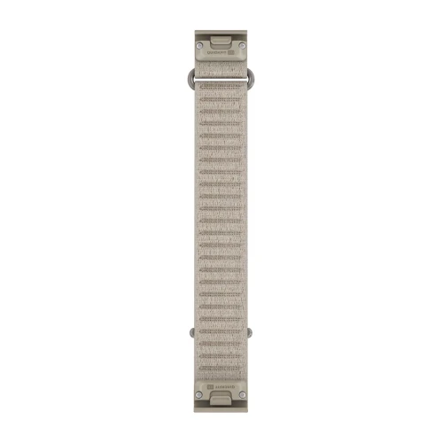 Materiałowy pasek ComfortFit o szerokości 20 mm i szybkim systemem mocowania Garmin QuickFit.