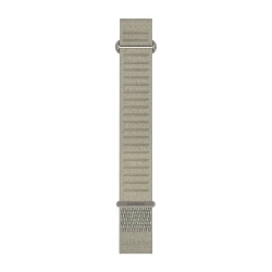 Materiałowy pasek ComfortFit Garmin QuickFit 20 mm (Długi) - Olive Gray [010-14506-18]