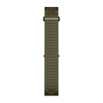 Materiałowy pasek ComfortFit o szerokości 22 mm i z szybkim systemem mocowania Garmin QuickFit.