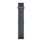 Materiałowy pasek ComfortFit o szerokości 22 mm i szybkim systemem mocowania Garmin QuickFit.