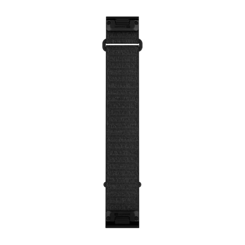 Materiałowy pasek ComfortFit o szerokości 22 mm i szybkim systemem mocowania Garmin QuickFit.